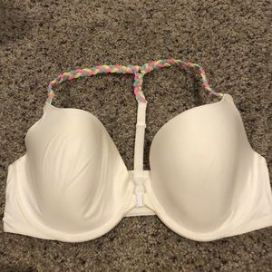 Multi-Colored Razor Back Bra
